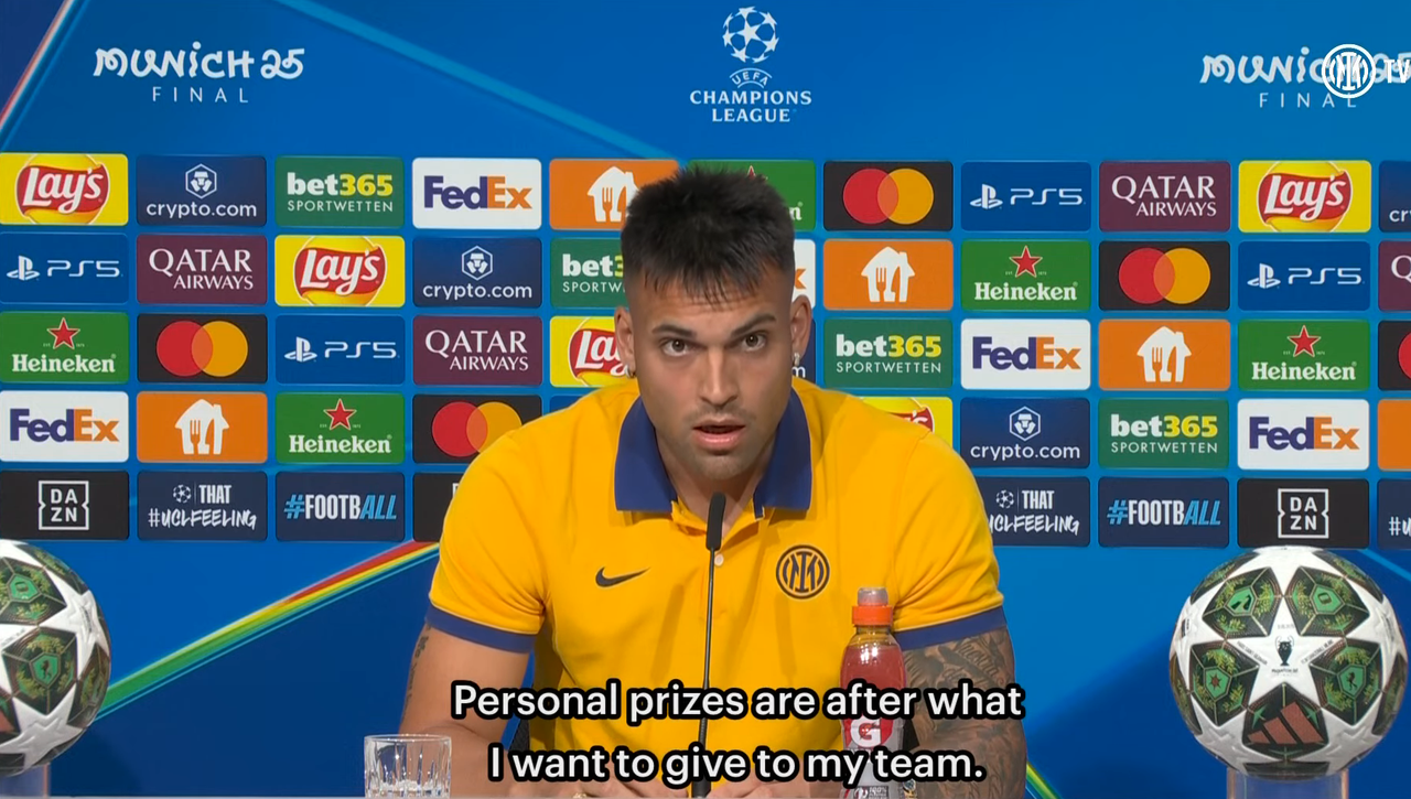 "Non penso al Pallone d'Oro, nella mia testa c'è solo la Champions"