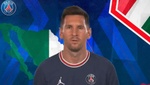 Messi y el PSG felicitan el Día de la Independencia de México