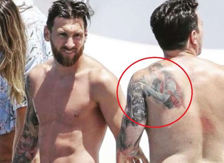 Messi's brother's tattoo quickly goes viral BeSoccer