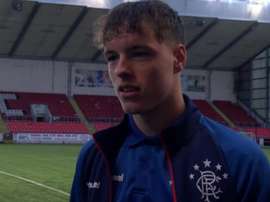 Chelsea, City e Liverpool querem promessa escocesa de 15 anos. Captura/RangersFC