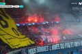 Los ultras del PSG 'derribaron' el muro amarillo con un autobús rumbo a Wembley