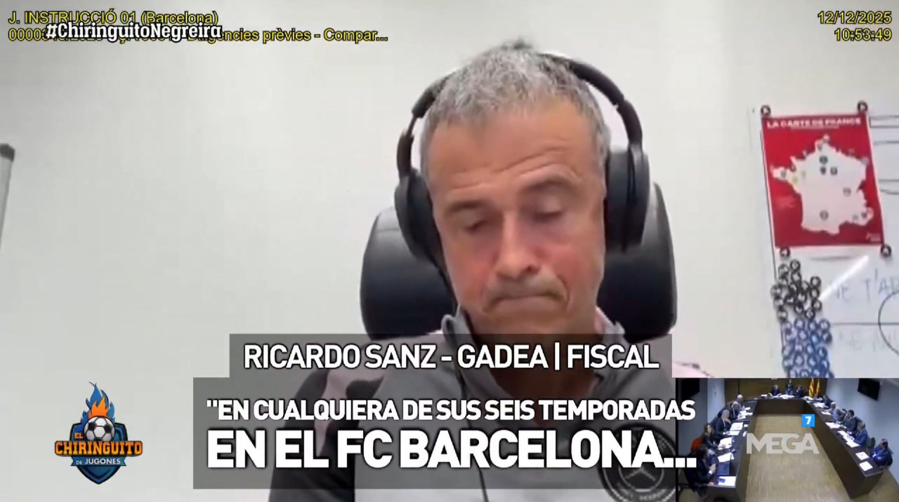 Luis Enrique, ante la jueza: Nadie me ofreció ni enseñó informes