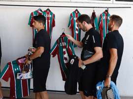 Fluminense offre ses maillots à l'Uruguay. Uruguay