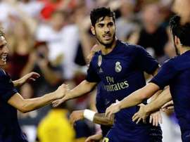 Asensio a dû sortir sur la blessure. RealMadrid