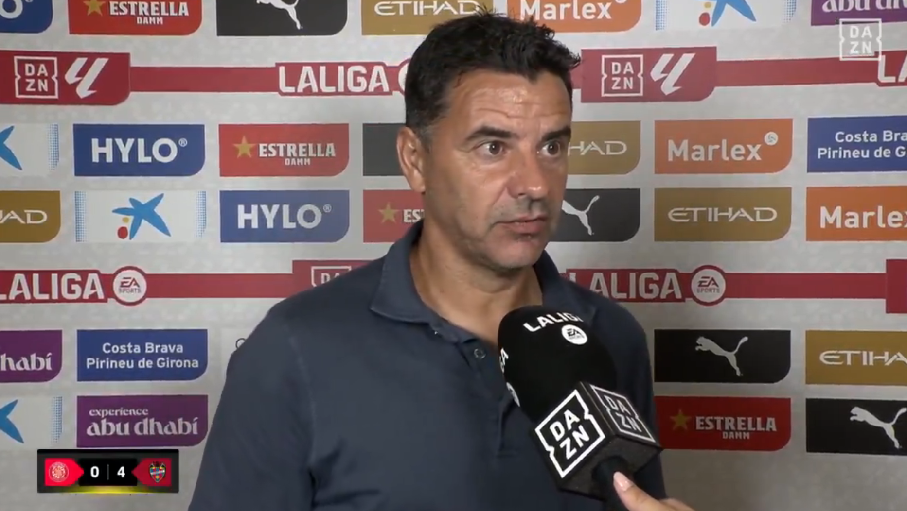 "Si alguno piensa que sigue jugando en el Girona de Champions, es mentira"
