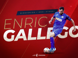 Enric Gallego pasa de Getafe a Osasuna. Osasuna