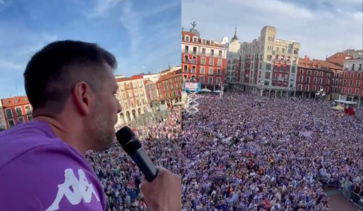 Surrealismo en Valladolid: Pezzolano pide su propia dimisión, el público lo sigue y le pita