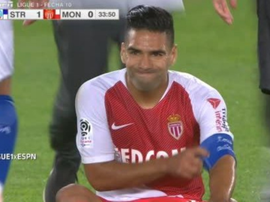 Radamel Falcao 2018. Captura/ESPN