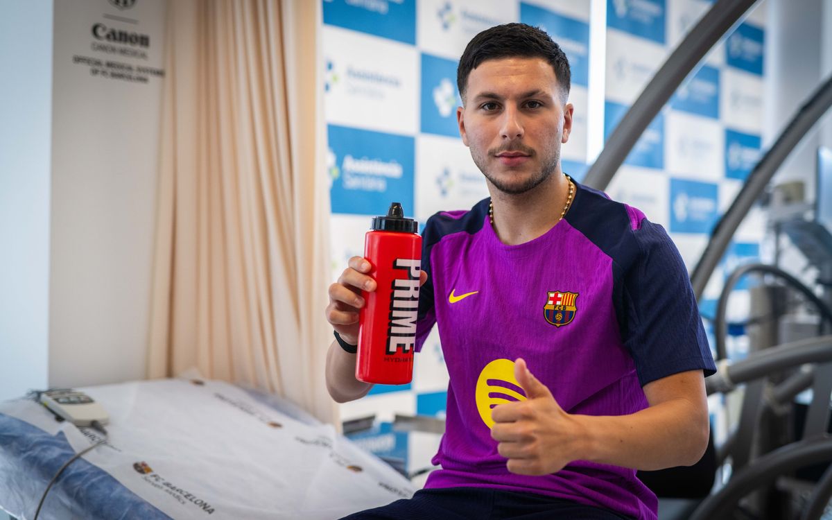 Bardghji dijó adiós al Copenhague y estuvo en el primer día del Barça