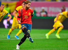 Sergio Ramos s'éloigne des JO. Twitter/SeFutbol