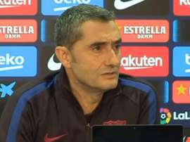 Valverde feels lucky to coach Leo Messi Captura/EFE