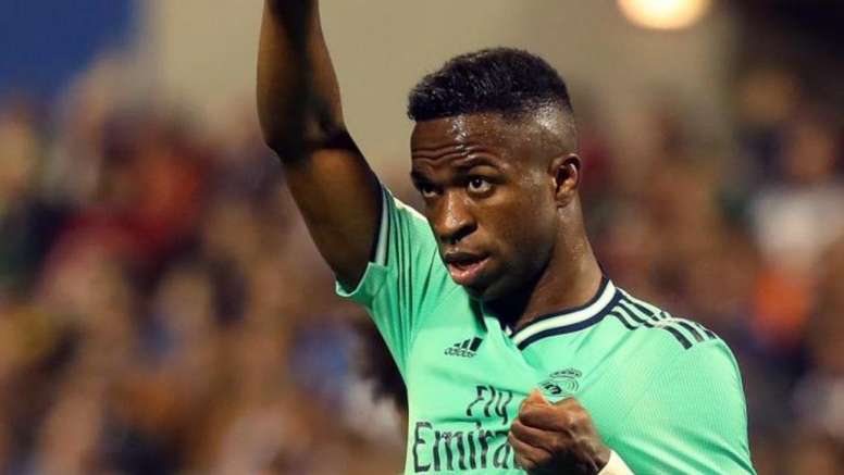 Vinicius aproveitou muito bem as oportunidades. EFE/Javier Cebollada