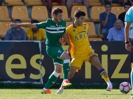 Nelson fue el autor del gol que dio la victoria al conjunto alfarero. CDLeganés