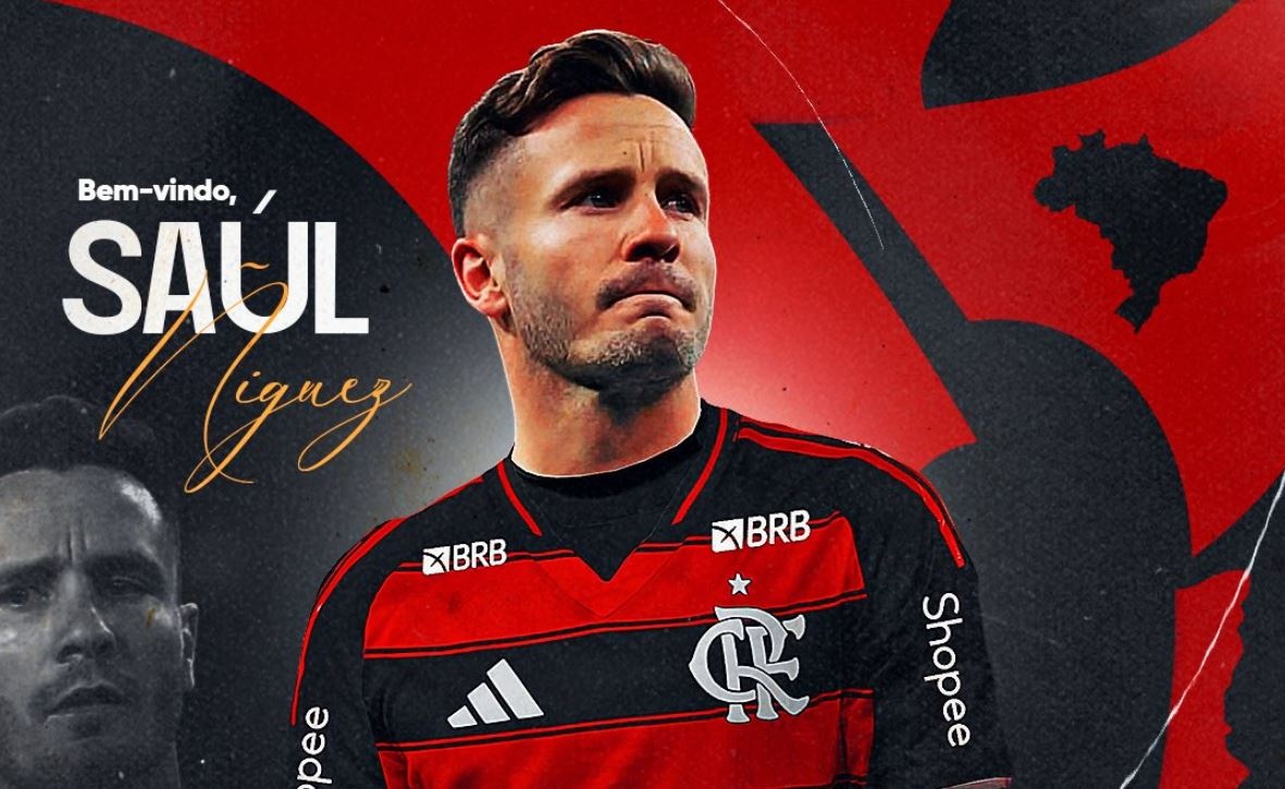 Flamengo oficializa a contratação de Saúl Ñíguez
