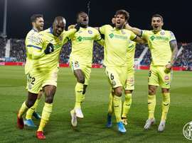 El Getafe arrasó Butarque. Twitter/GetafeCF