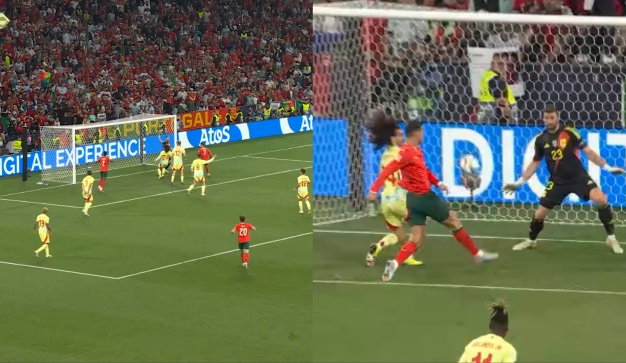Nuno Mendes rompió a Lamine y Cristiano no perdonó el 2-2