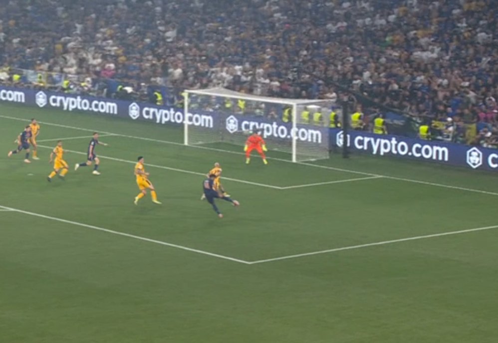 El PSG contragolpeó, Dimarco salió en la foto y Doué puso el 2-0
