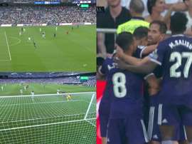 Sergi Guardiola gêne le Real Madrid. Capture/Movistar+