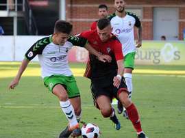 El Racing pasó de ronda. PaulaGonzalez/CDMirandes