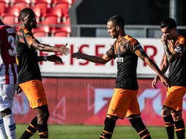 El Valencia venció al Sion con comodidad. ValenciaCF
