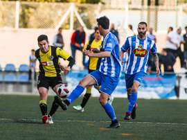 El Hércules empató en Ejea. Twitter/CFHercules