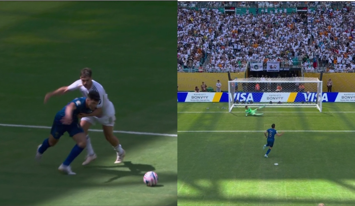 Un agarrón de Asencio posibilitó el 1-1 de Rúben Neves de penalti