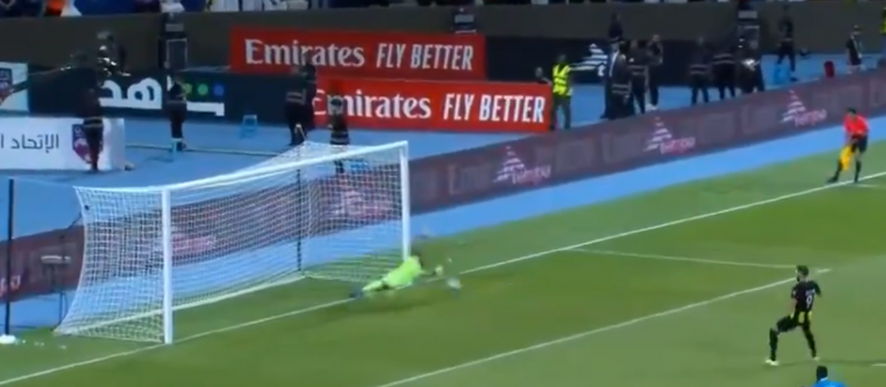 Benzema rompió su buena racha con un penalti fallado en el 79'