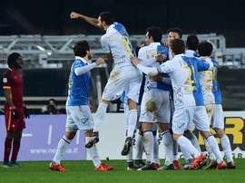 Imagen del Roma-Chievo. Twitter