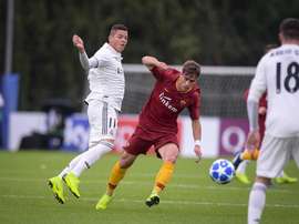 Goleada del Madrid. Twitter/ASRoma
