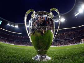 Imagem do troféu da Champions League. EFE