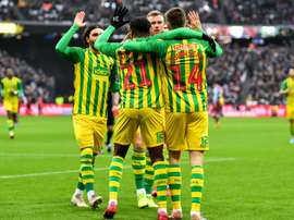 El West Brom venció al West Ham por la mínima. Twitter/WBA