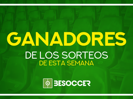 Estos son los ganadores de los sorteos de la semana del 9 al 15 de diciembre. BeSoccer