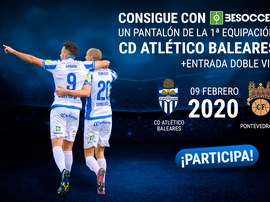Gana un pantalón del Atlético Baleares y una entrada para el duelo contra el Pontevedra. BeSoccer