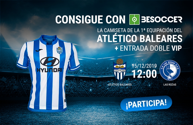 Consigue una camiseta del Atlético Baleares y una entrada para el duelo ante el Las Rozas. BeSoccer