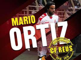 Mario Ortiz jugó en Cultural Leonesa las últimas dos temporadas. Twitter/cfreusdeportiu