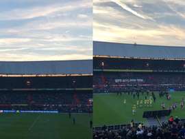 Partido suspendido en Holanda. Feyenoord