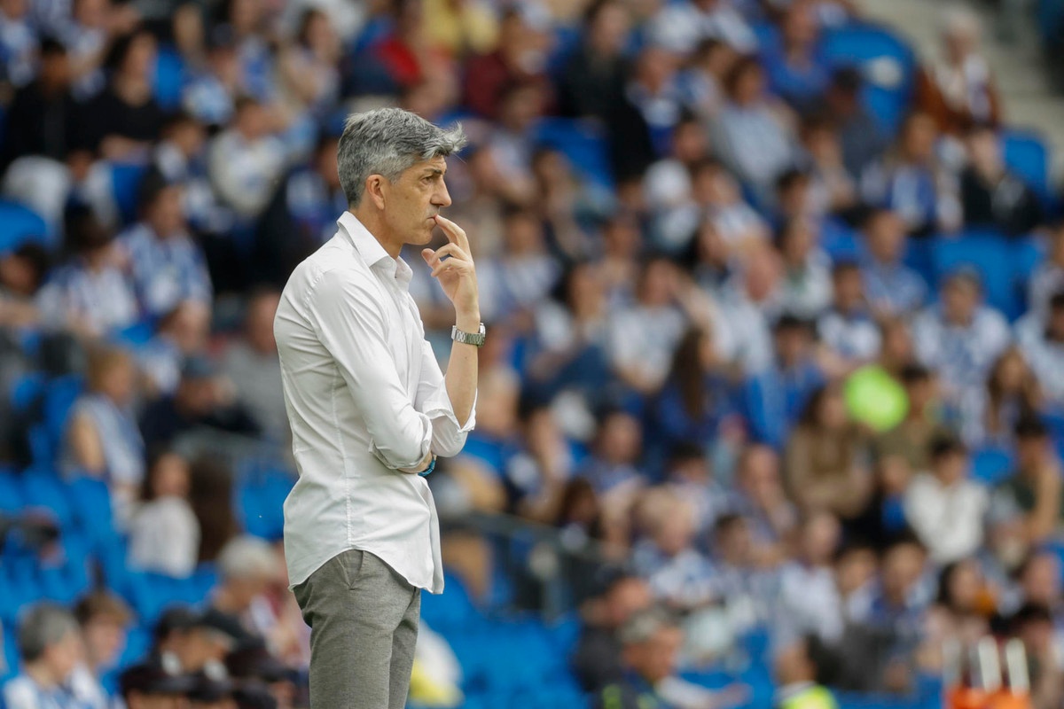 Imanol Alguacil, a por el último derbi vasco sin derrotas en casa
