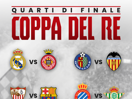 Questi gli accoppiamenti. BeSoccer