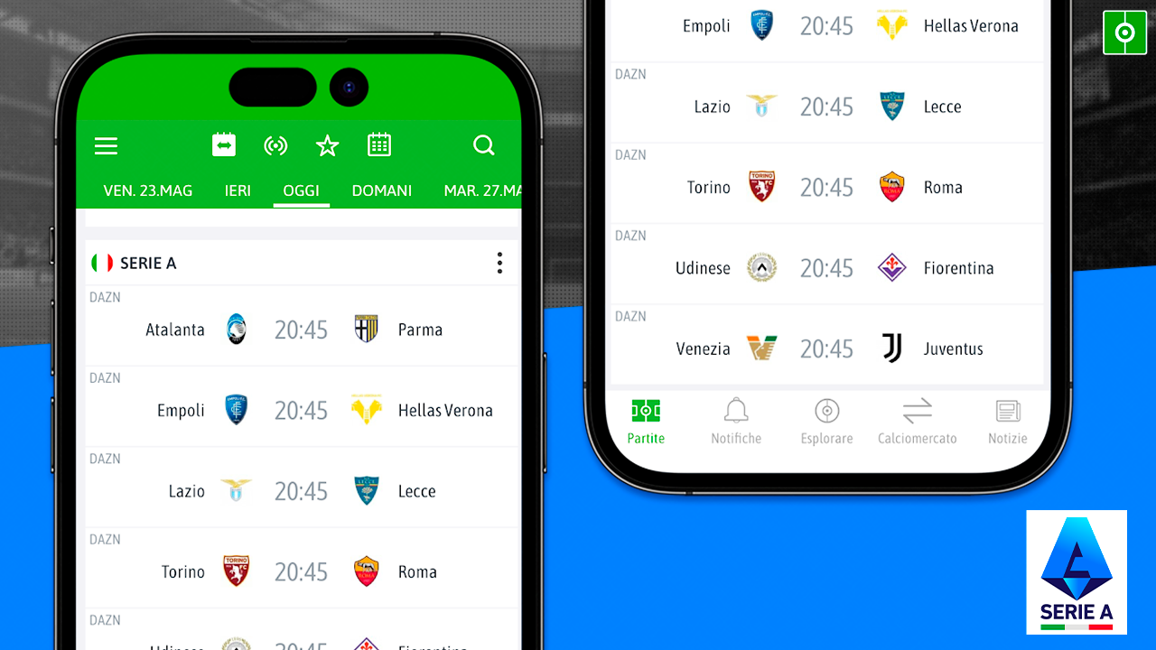 Segui con noi l'ultima giornata della Serie A 2024-25