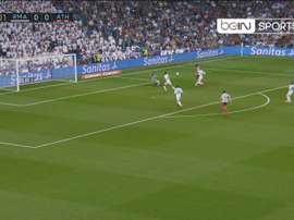 Iñaki Williams met les siens sur de bons rails dans cette rencontre. Captura/beIN Sports