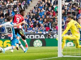 Iñaki Williams denunciou insultos racistas de torcedores do Espanyol. Twitter/AthleticClub