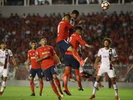 O Fla está em desvantagem na decisão da Copa Sul-Americana. Twitter/Flamengo
