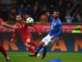 Bernardo Silva durante el Italia-Portugal de la Jornada 5 de la Liga de las Naciones. Italia