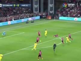 Neymar pressured Ikoko into a comical own-goal. BeinSPORTS