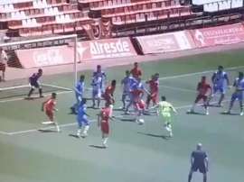 Un gol que puede valer un ascenso. Captura