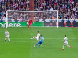 Chory scores Malaga's second. Twitter