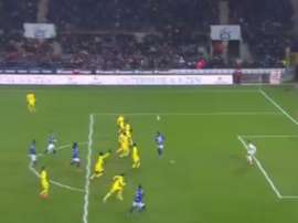 El PSG no empató hasta poco antes del descanso. Canal+