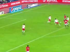 Gran goal di Salah. Captura