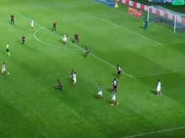 Golazo en el 88' con empate en el marcador. Captura/TNTSports