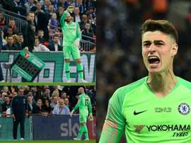 There was tension between Kepa and Caballero. AFP/BeSoccer